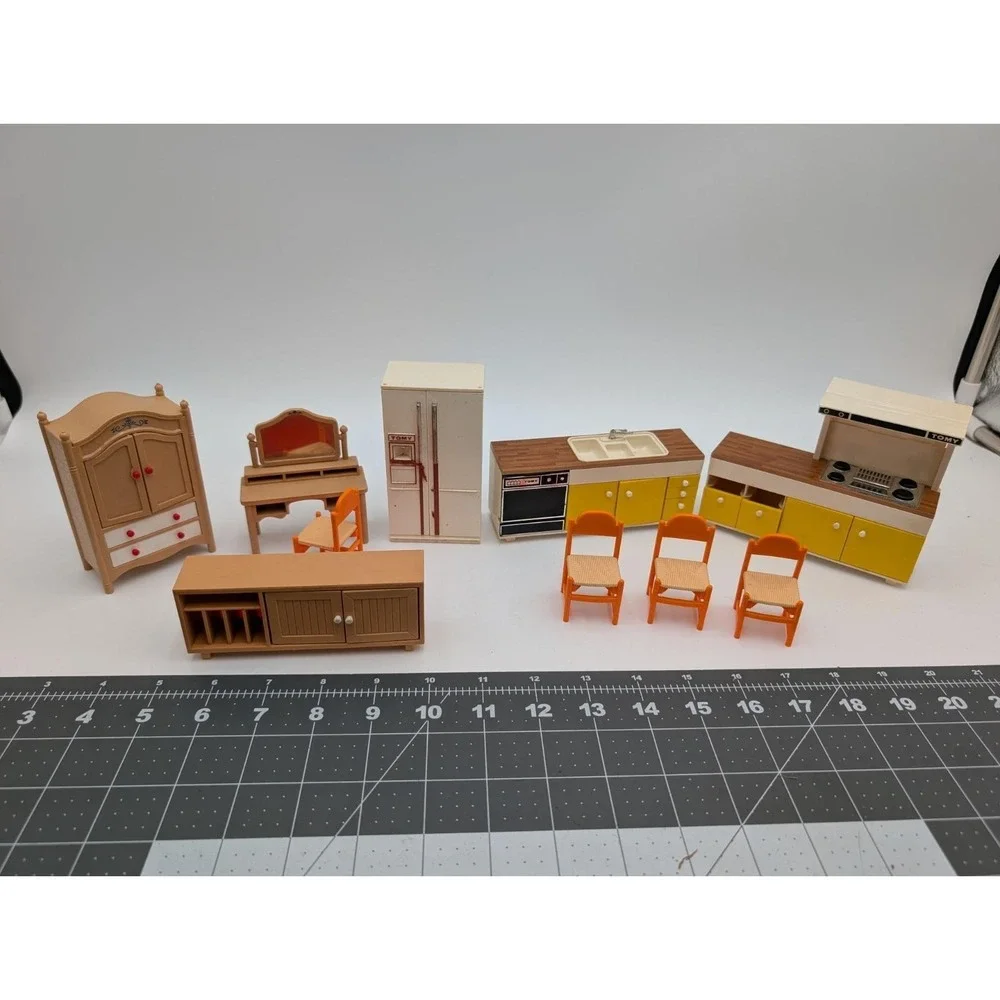 Tomy Dollhouse Furniture Japan Kitchen